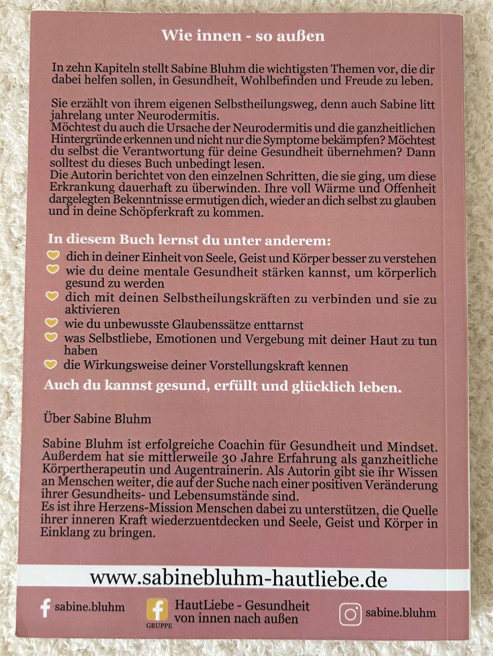 HautLiebe - Neurodermitis von innen nach außen heilen